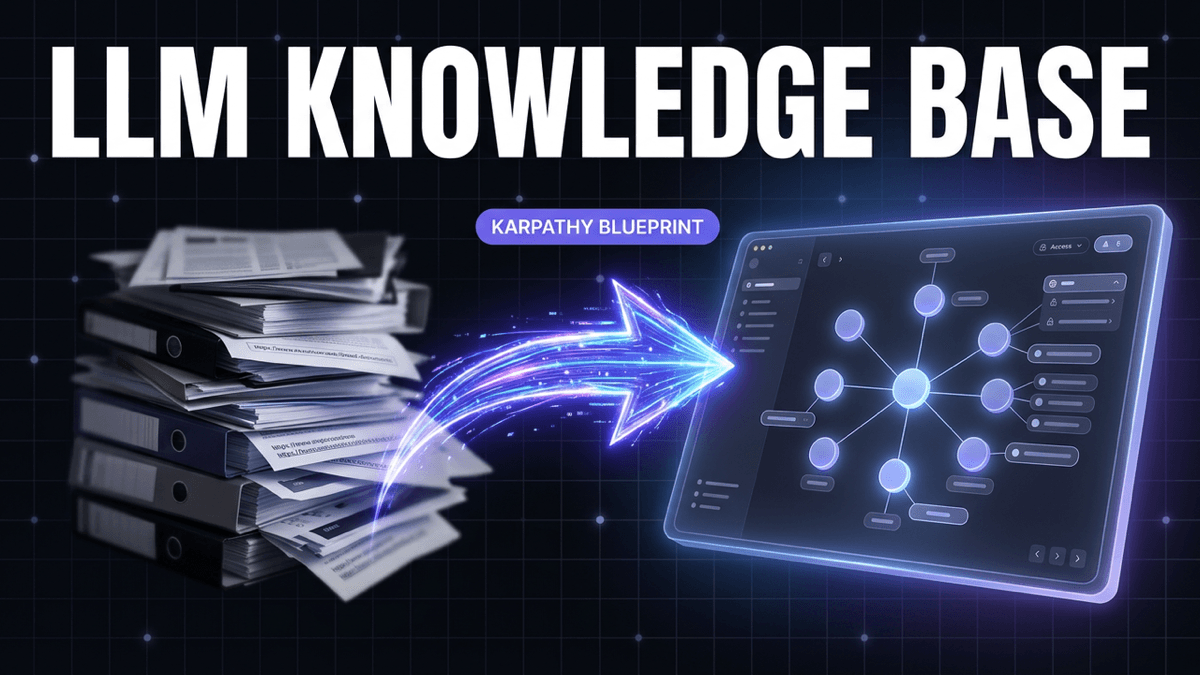 Karpathy Says LLMs Should Build Your Knowledge Base. We're Making It a Product.